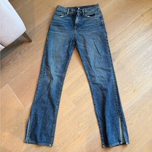 NSF Dark Blue Straight Leg Women's Jeans